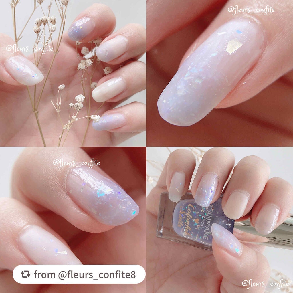 カラフルネイルズ/キャンメイク/マニキュアを使ったクチコミ(3枚目)