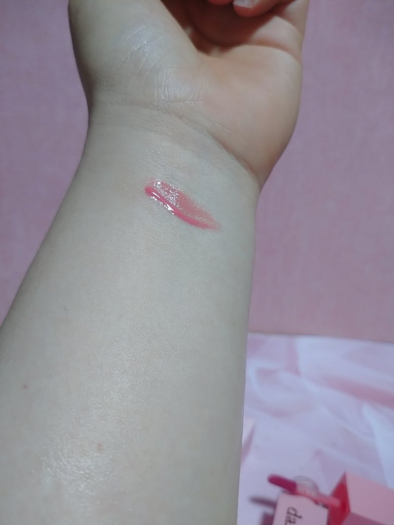 ジューシーデュイティント/dasique/リップティントを使ったクチコミ（2枚目）