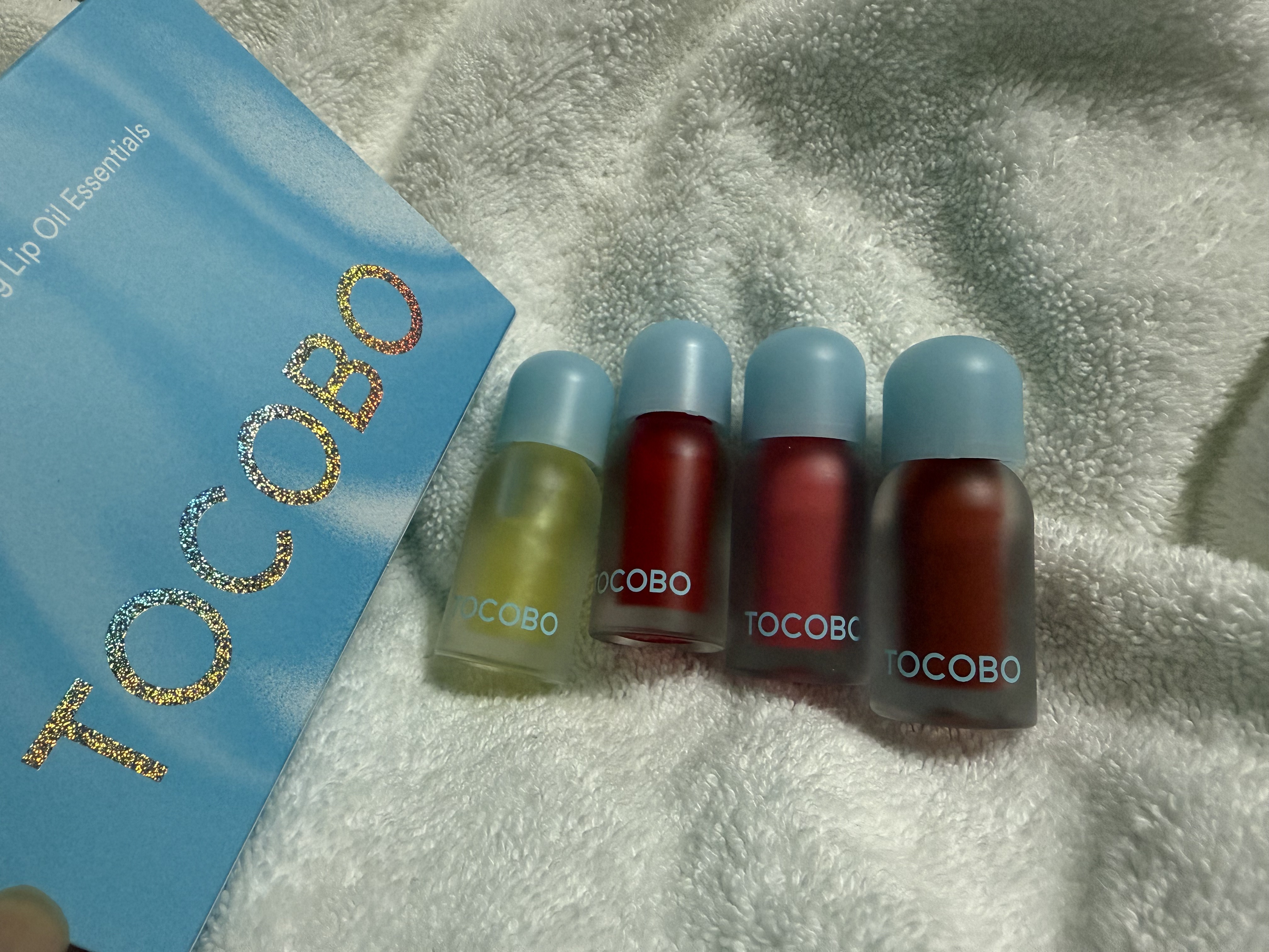 ジューシーベリープランピングリップオイル/TOCOBO/リップグロスを使ったクチコミ（3枚目）