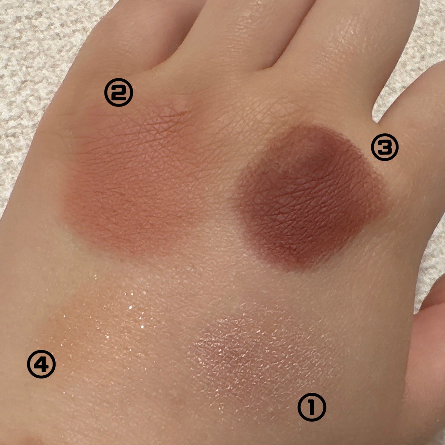 THE アイパレR/b idol/アイシャドウパレットを使ったクチコミ(2枚目)