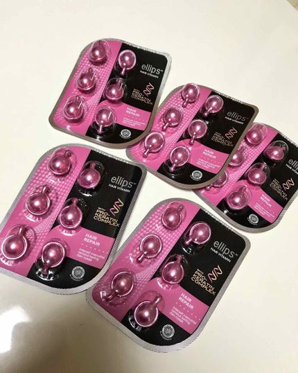 ヘアーオイル【トリートメント】/ellips/ヘアオイルを使ったクチコミ(1枚目)