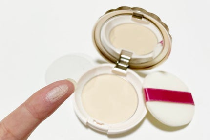 スキンティント トーンアップ パウダー(おしろい)/フォーチュン/プレストパウダーを使ったクチコミ(2枚目)