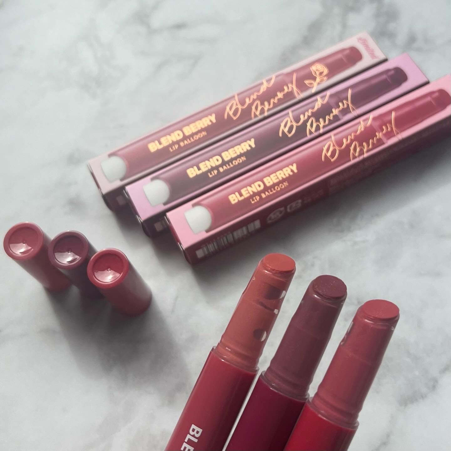 ブレンドベリー リップバルーン/BLEND BERRY/口紅を使ったクチコミ（3枚目）