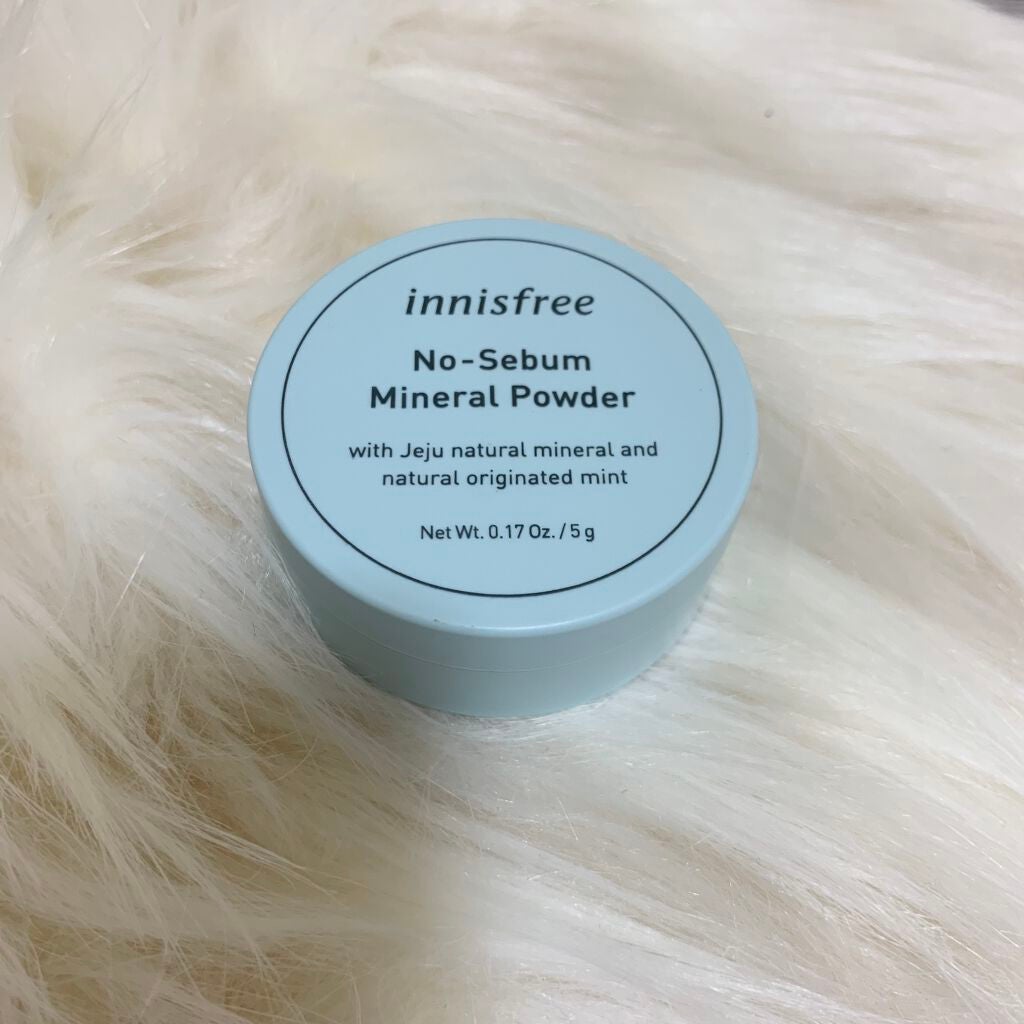ノーセバム ミネラルパウダー/innisfree/ルースパウダーを使ったクチコミ(1枚目)