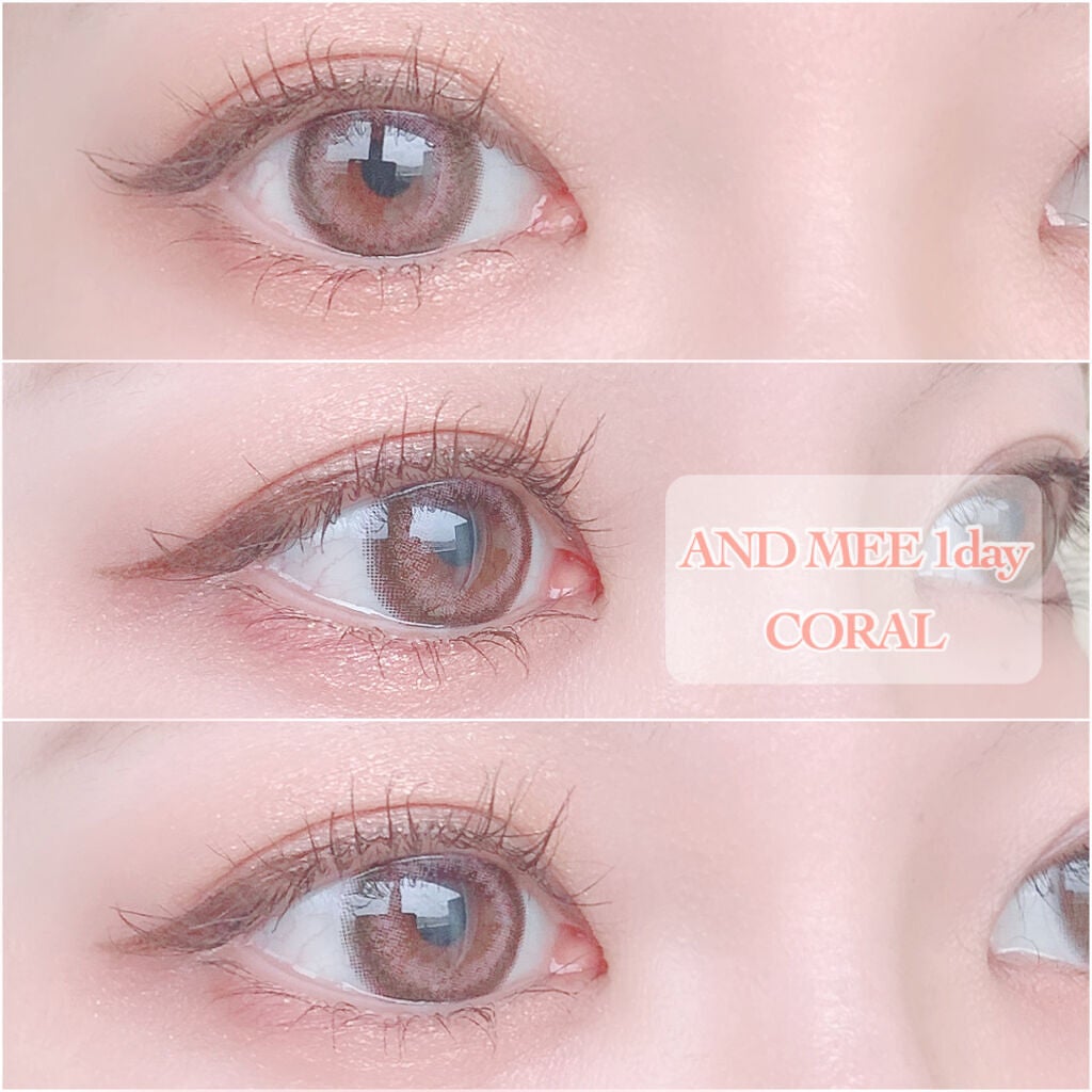 AND MEE 1day/AngelColor/ワンデー(1DAY)カラコンを使ったクチコミ(2枚目)