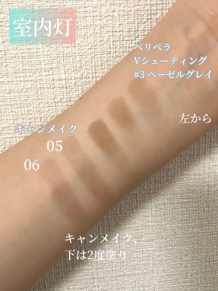 インクブイシェーディング/PERIPERA/シェーディングを使ったクチコミ(3枚目)