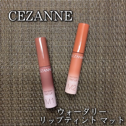 ウォータリーティントリップ マット/CEZANNE/リップティントを使ったクチコミ(1枚目)
