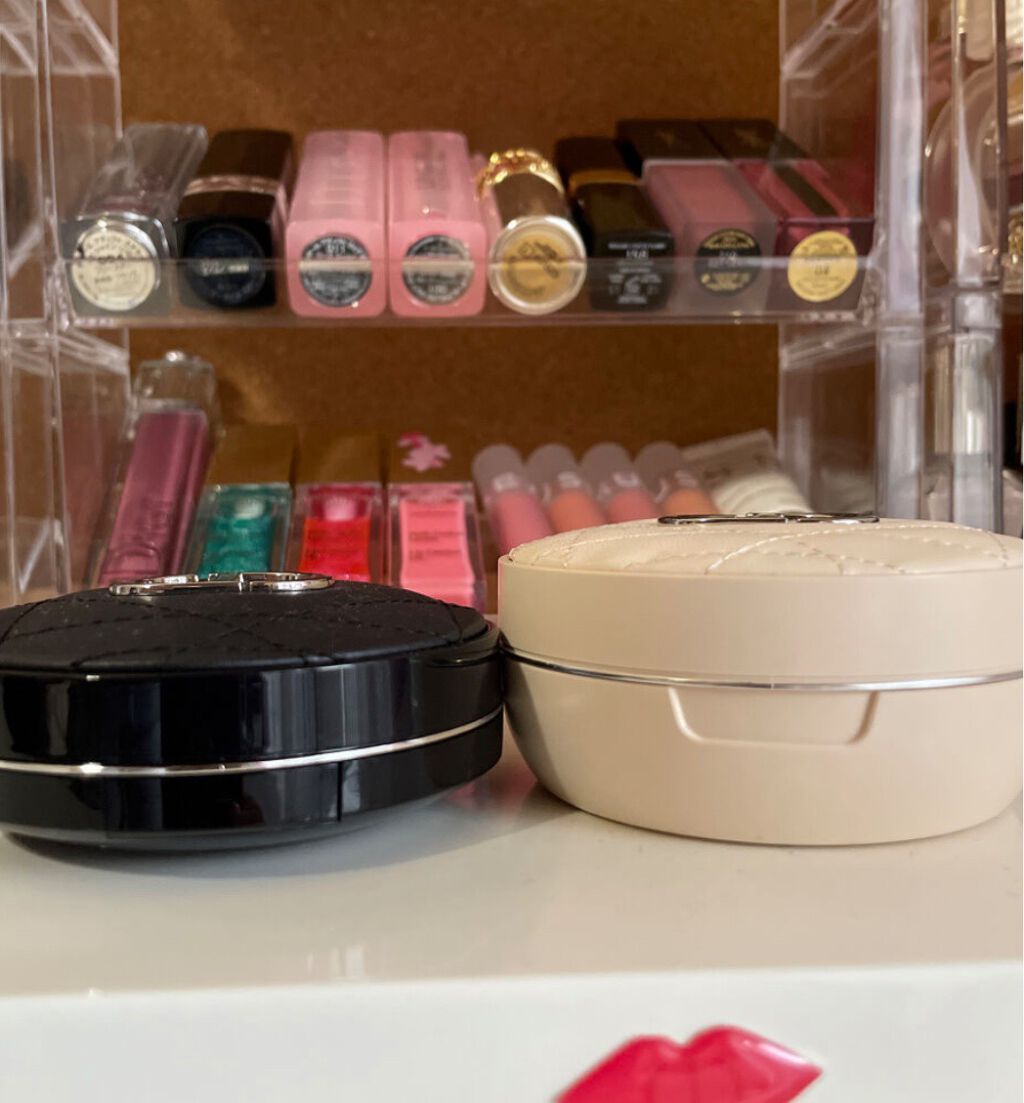 ディオールスキン フォーエヴァー クッション パウダー/Dior/ルースパウダーを使ったクチコミ（3枚目）