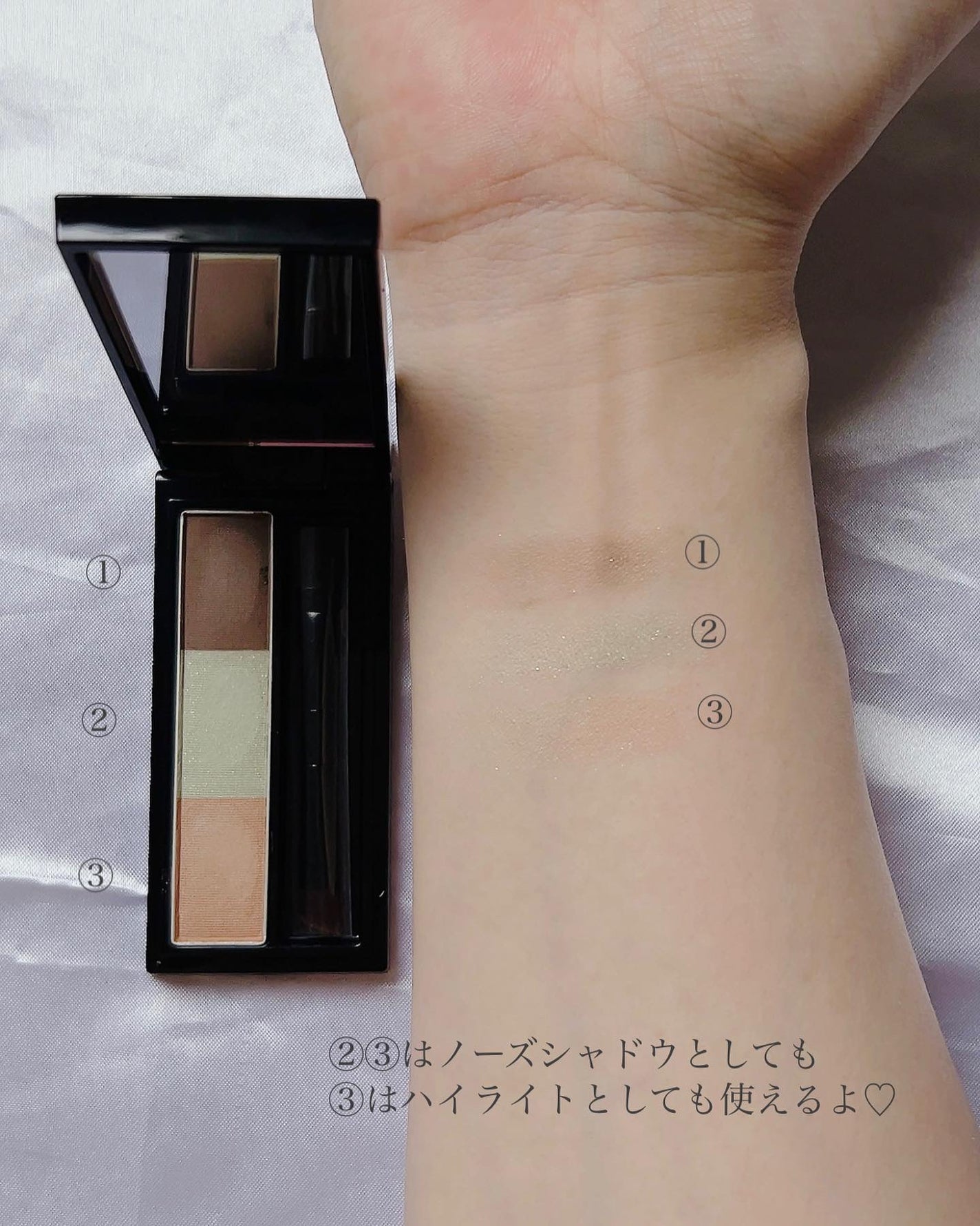 ヴィセ リシェ アイブロウパウダー/Visée/パウダーアイブロウを使ったクチコミ(6枚目)