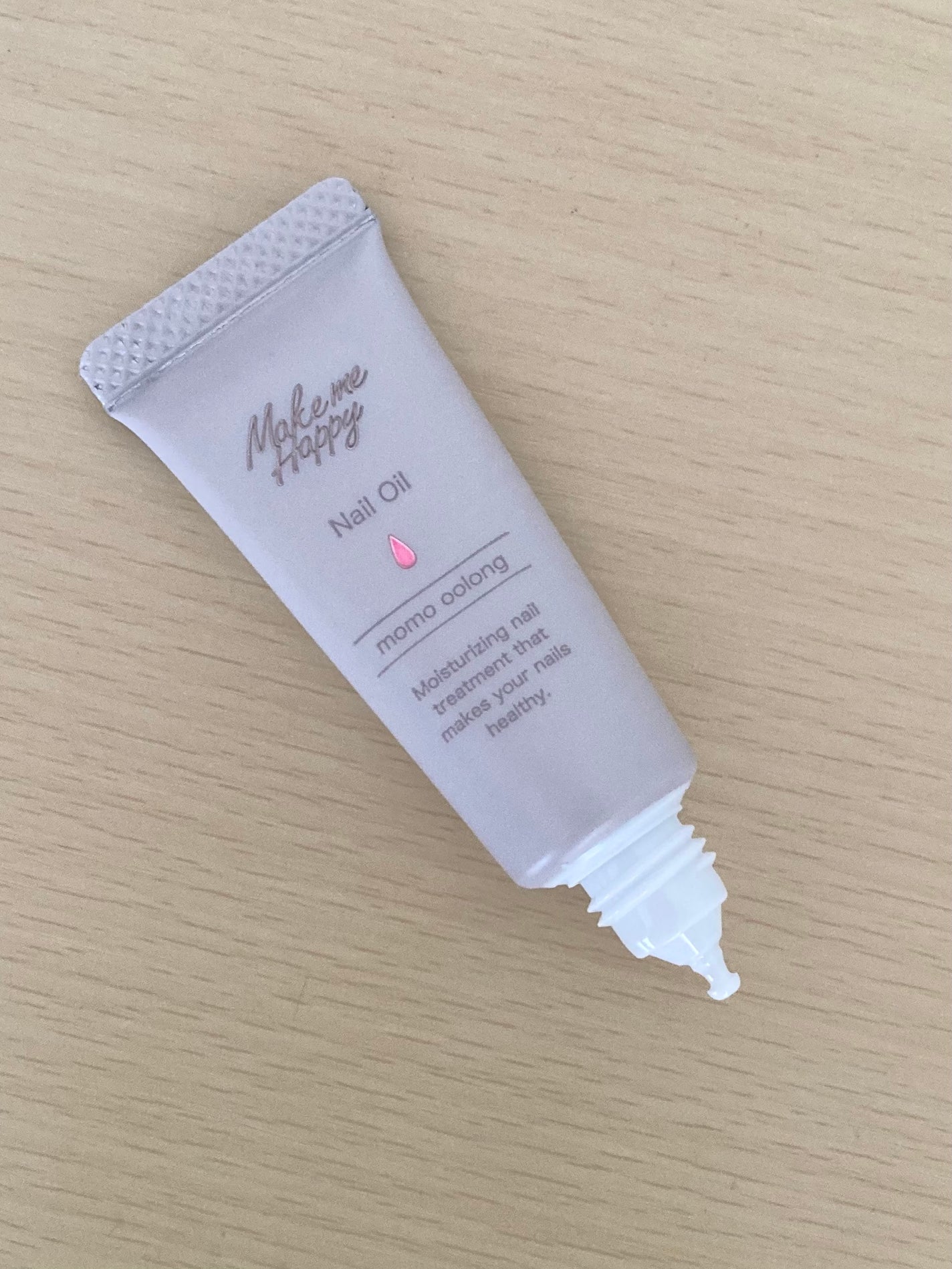 メイクミーハッピー ネイルオイル momo oolong/キャンメイク/ネイルオイル・トリートメントを使ったクチコミ(3枚目)