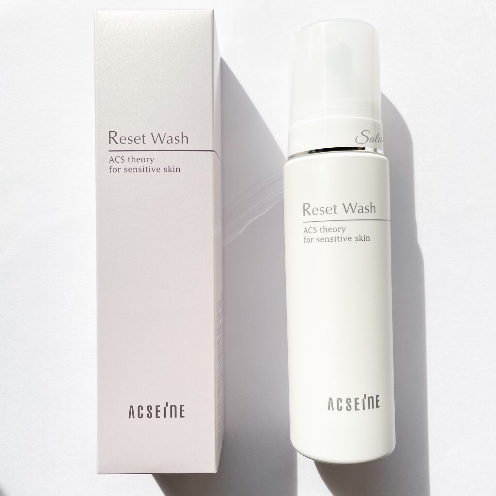 リセット ウォッシュ/ACSEINE/泡洗顔を使ったクチコミ(3枚目)