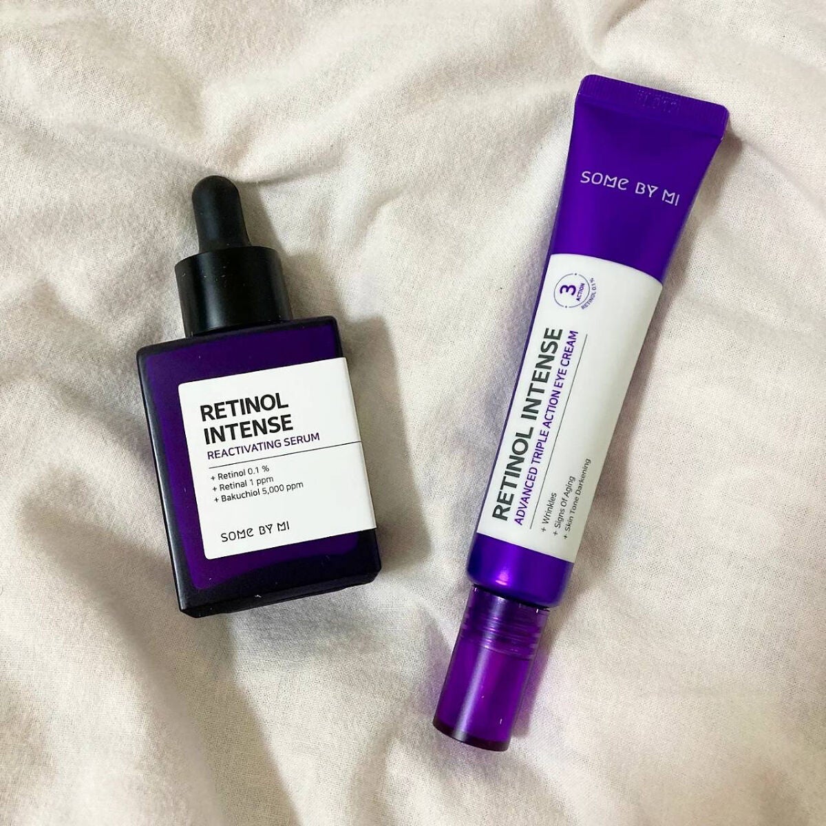 レチノールインテンシブ アドバンスドトリプルアクションアイクリーム/SOME BY MI/アイケア・アイクリームを使ったクチコミ(1枚目)