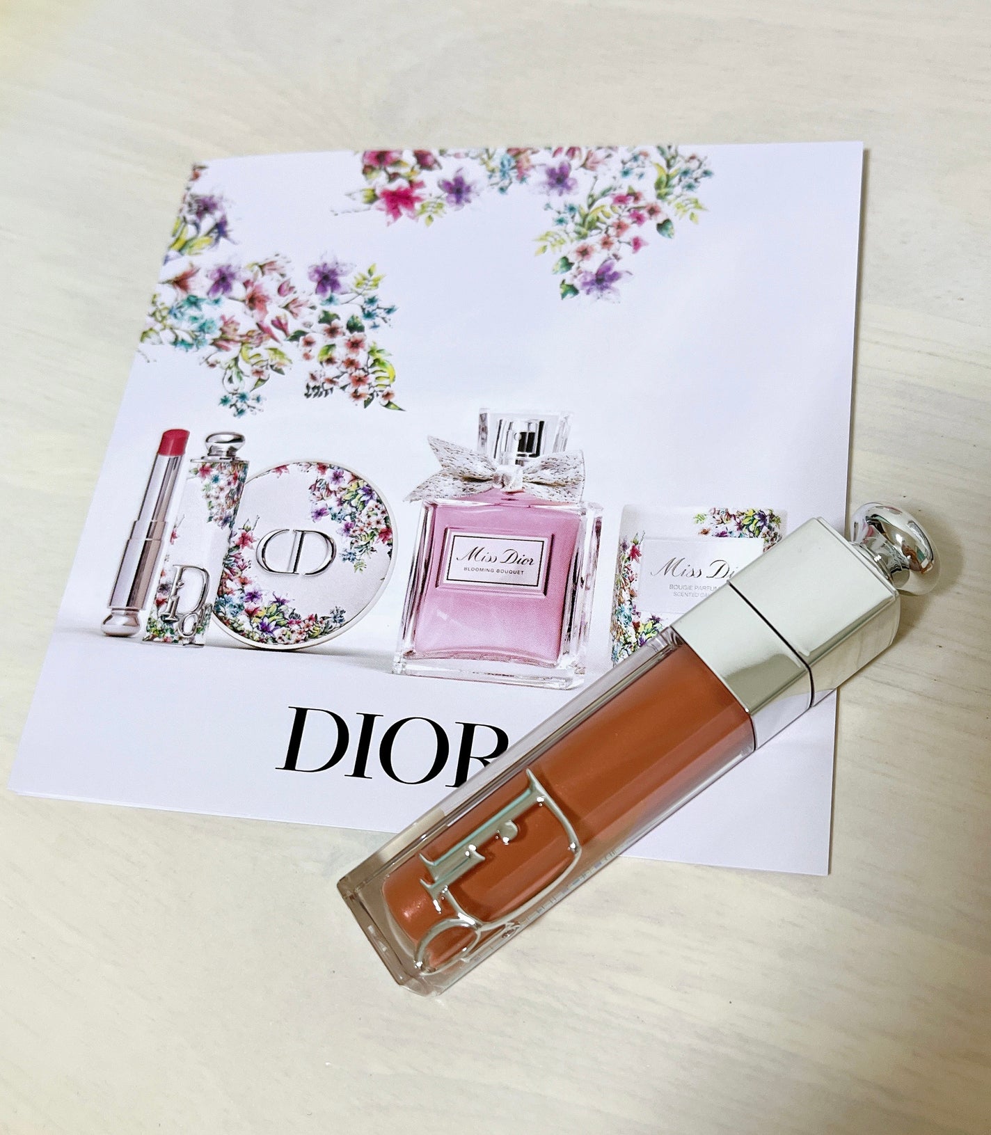 Dior アディクトリップマキシマイザー リップスティック ブルーミングブーケ 限定色レビュー】ディオール アディクト リップ マキシマイザー