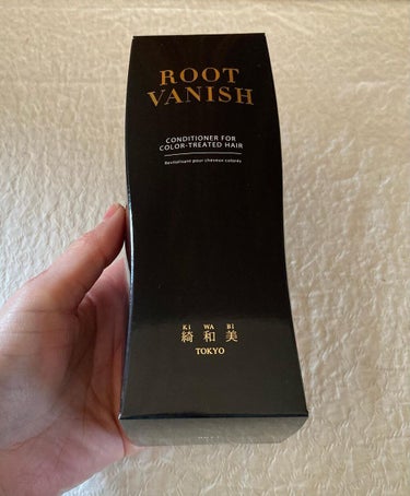 カラーリングケアコンディショナー Root Vanish/綺和美/シャンプー・コンディショナーを使ったクチコミ（1枚目）