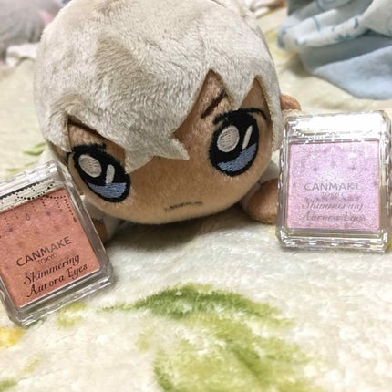 シマリングオーロラアイズ/キャンメイク/単色アイシャドウを使ったクチコミ(1枚目)