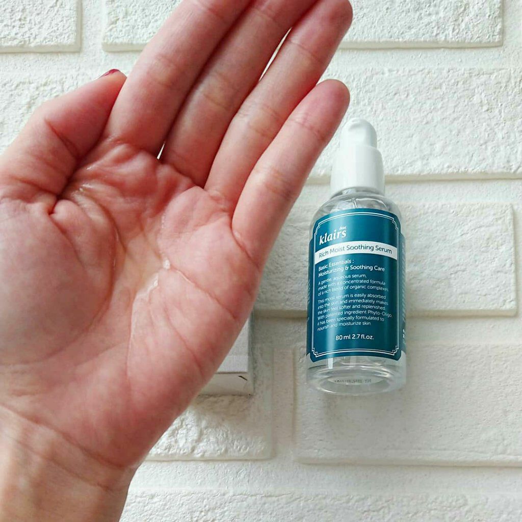 リッチモイストスージングセラム(80ml)/Klairs/美容液を使ったクチコミ(2枚目)