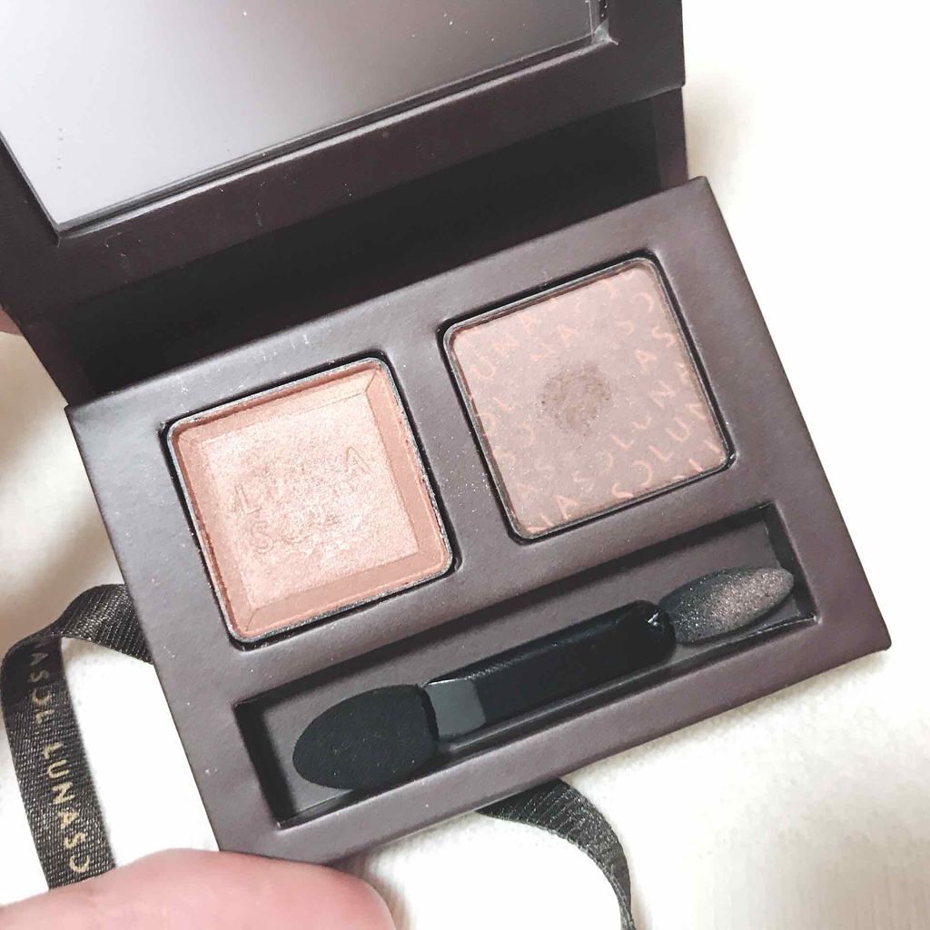 デュオ・ドゥ・ショコラアイズ/LUNASOL/アイシャドウパレットを使ったクチコミ(2枚目)