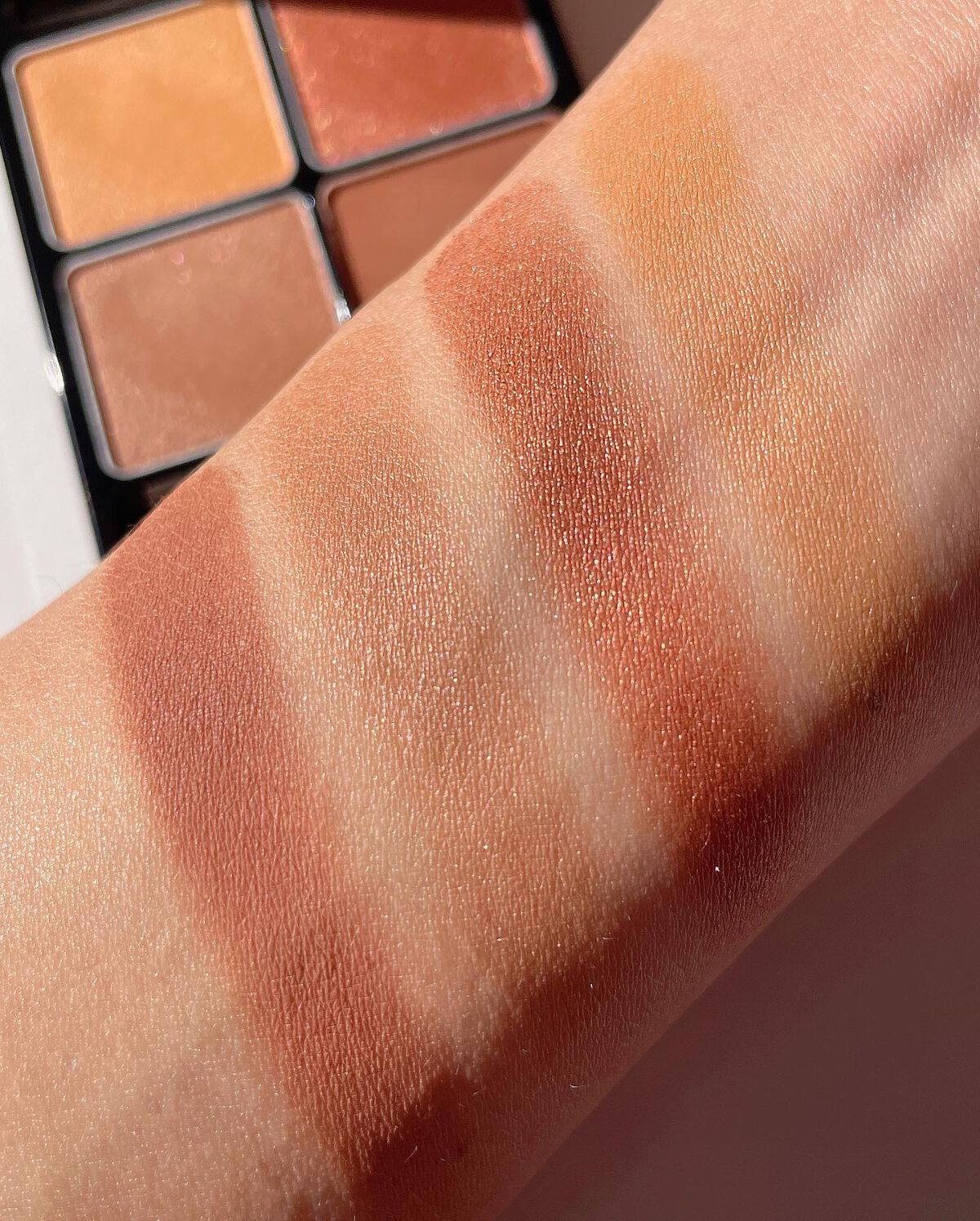 &be パレットアイシャドウ/&be/アイシャドウパレットを使ったクチコミ(4枚目)