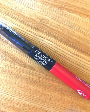 カラーステイ オーバータイム リップカラー/REVLON/リップグロスを使ったクチコミ（1枚目）