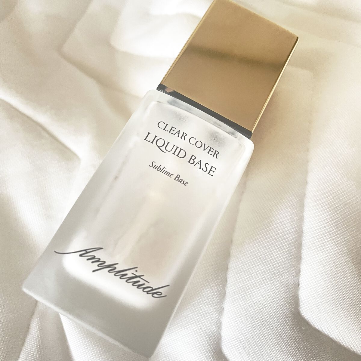 クリアカバー リキッドベース/Amplitude/化粧下地を使ったクチコミ（1枚目）