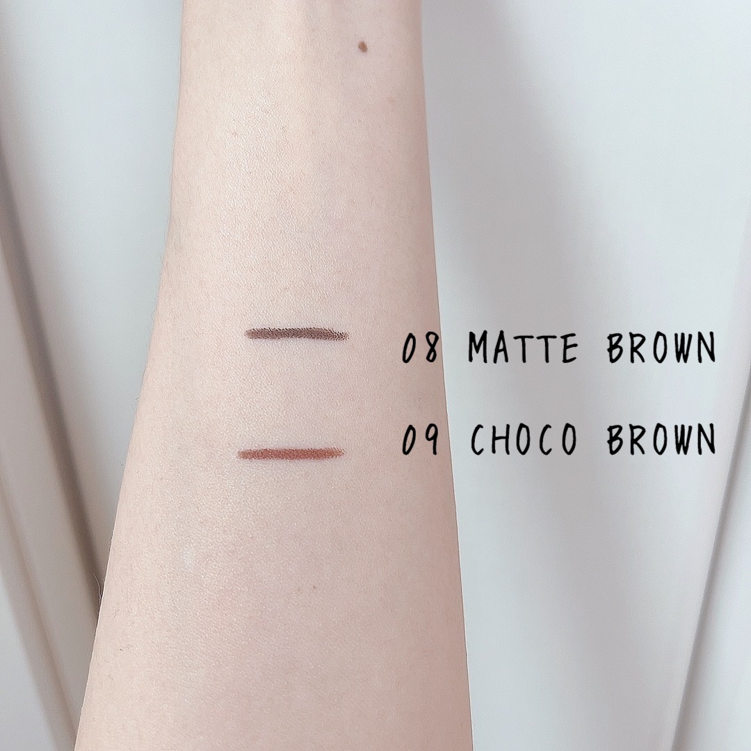 ウォータープルーフペンシルアイライナー 09 CHOCO BROWN/SISTER ANN/ペンシルアイライナーを使ったクチコミ（3枚目）