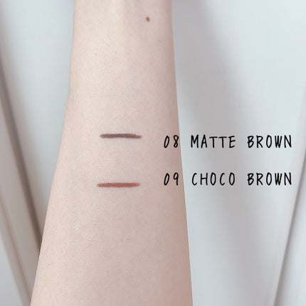 ウォータープルーフペンシルアイライナー 09 CHOCO BROWN/SISTER ANN/ペンシルアイライナーを使ったクチコミ(3枚目)
