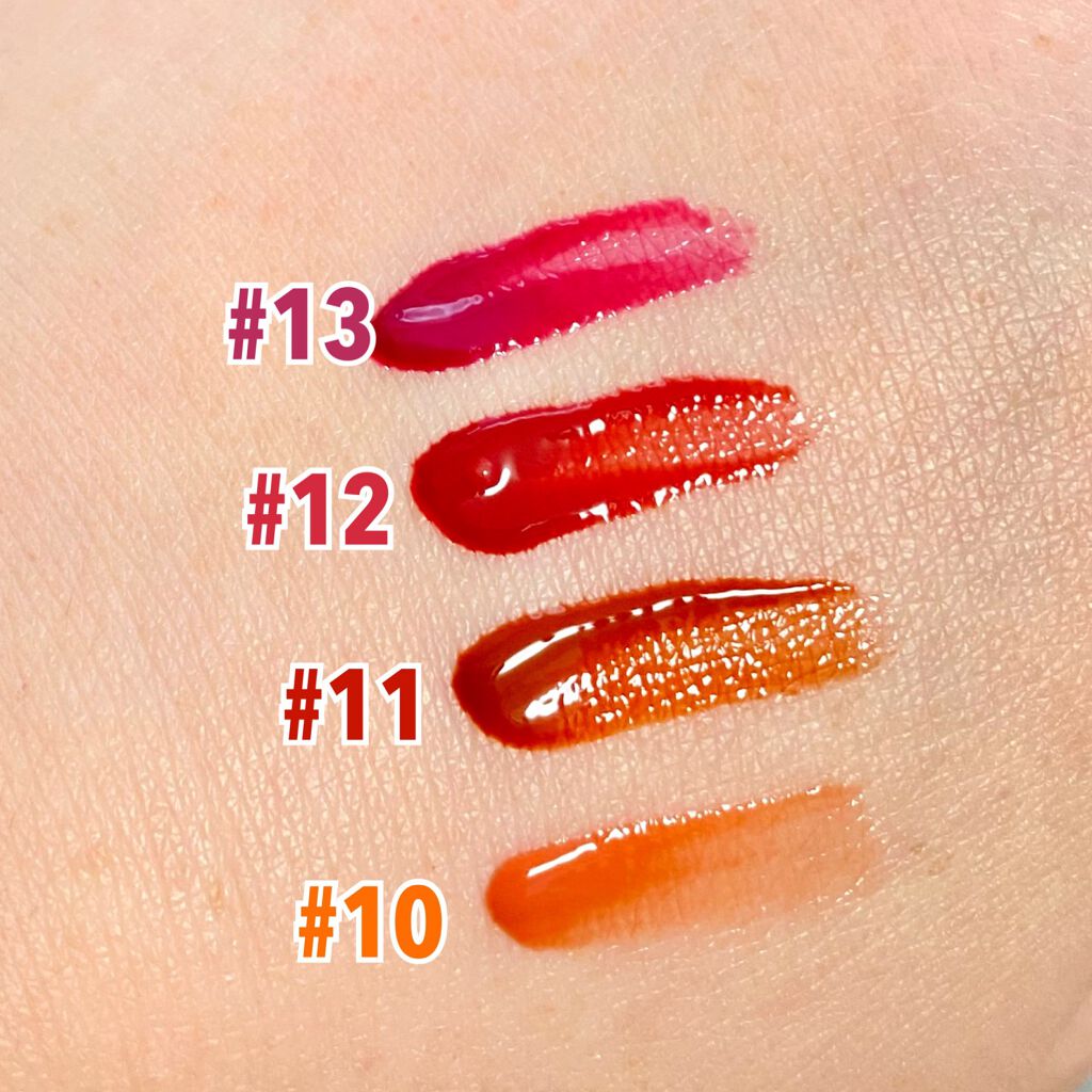 グラスティングウォーターティント/rom&nd/リップティントを使ったクチコミ（3枚目）