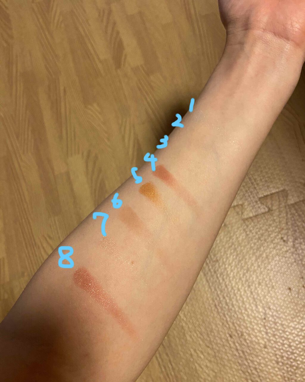 大英博物館 エジプトシリーズ アイシャドウパレット/ZEESEA/アイシャドウパレットを使ったクチコミ（3枚目）