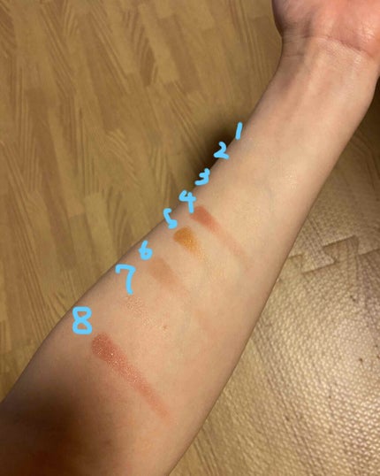 大英博物館 エジプトシリーズ アイシャドウパレット/ZEESEA/アイシャドウパレットを使ったクチコミ(3枚目)