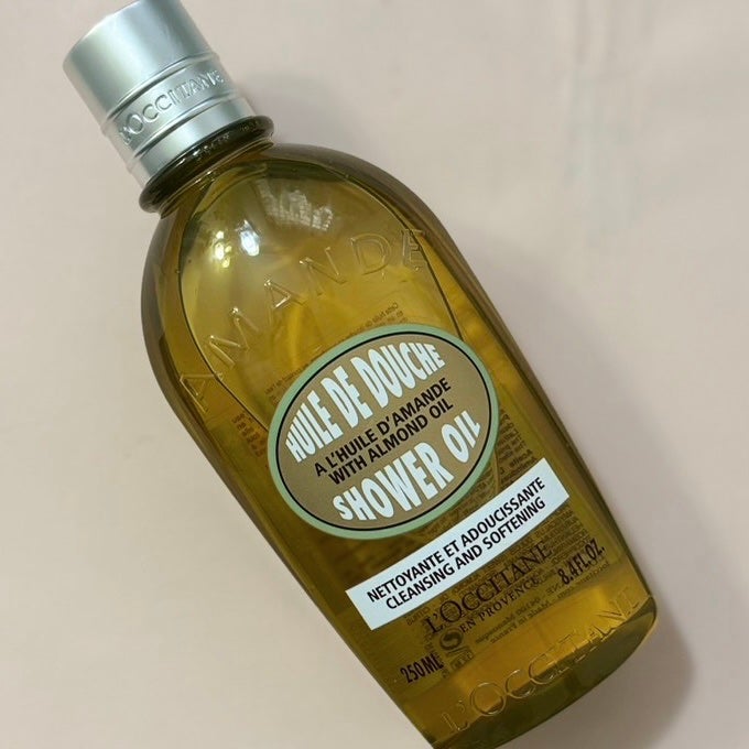 アーモンド モイスチャライジングシャワーオイル/L'OCCITANE/ボディソープを使ったクチコミ(1枚目)