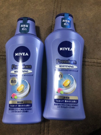 プレミアムボディミルク ホワイトニング【医薬部外品】 /ニベア/ボディミルクを使ったクチコミ(1枚目)