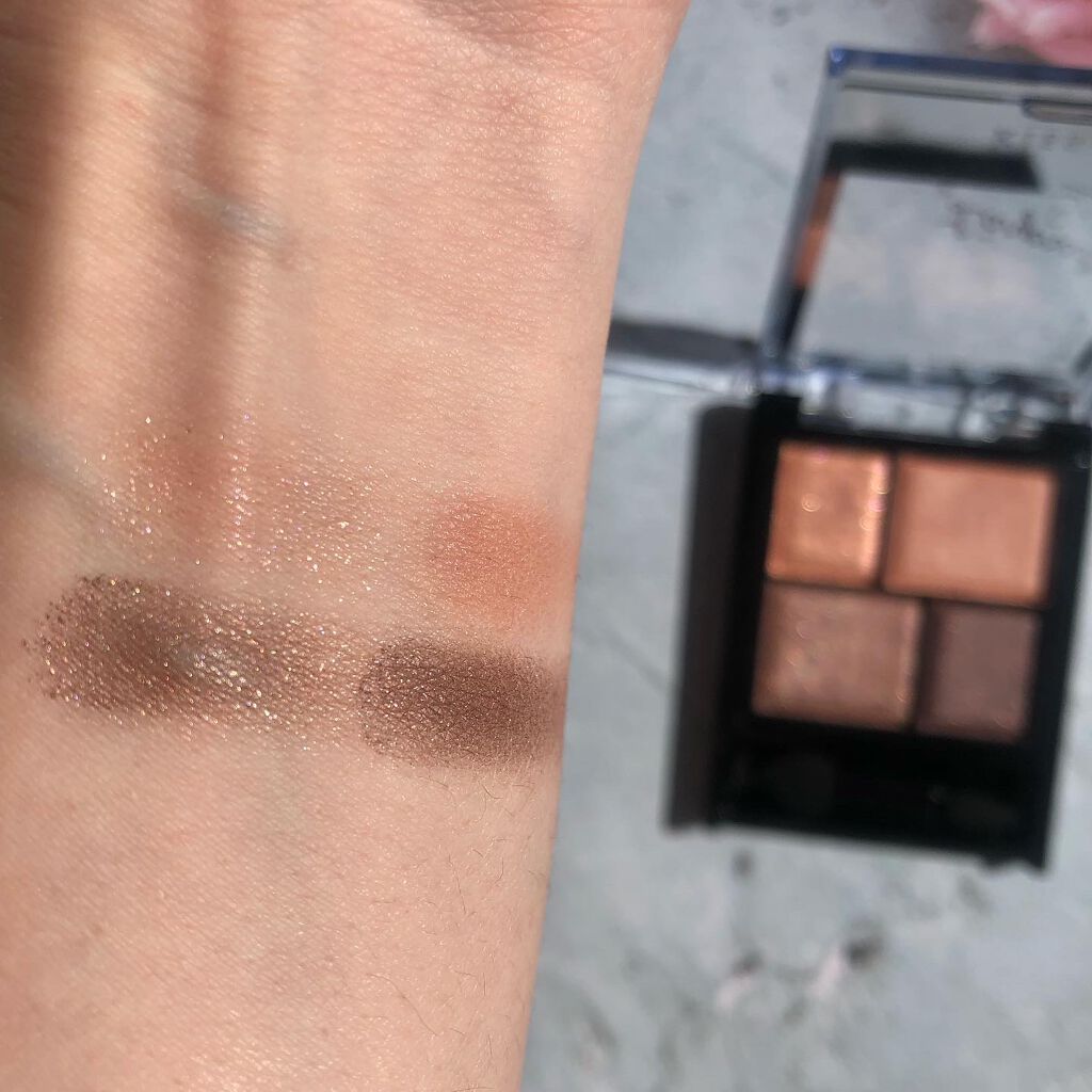 レイヤードアイズX/KiSS/アイシャドウパレットを使ったクチコミ(3枚目)