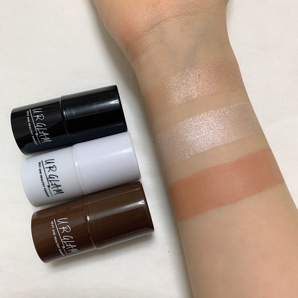 UR GLAM FACE GLOSS STICK/U R GLAM/ジェル・クリームチークを使ったクチコミ(6枚目)