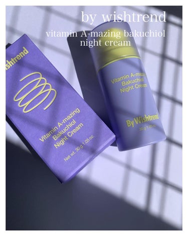 bywishtrend

・vitamin A-mazing bakuchiol
night cream

@bywishtrend.jp 様よりお試しさせて頂きました🥰💕ありがとうございました

３月