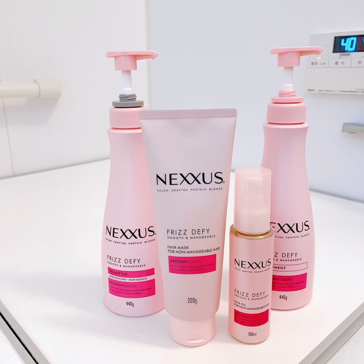 ネクサス スムースアンドマネージャブル 洗い流さないトリートメントオイル/NEXXUS(ネクサス)/ヘアオイルを使ったクチコミ(1枚目)