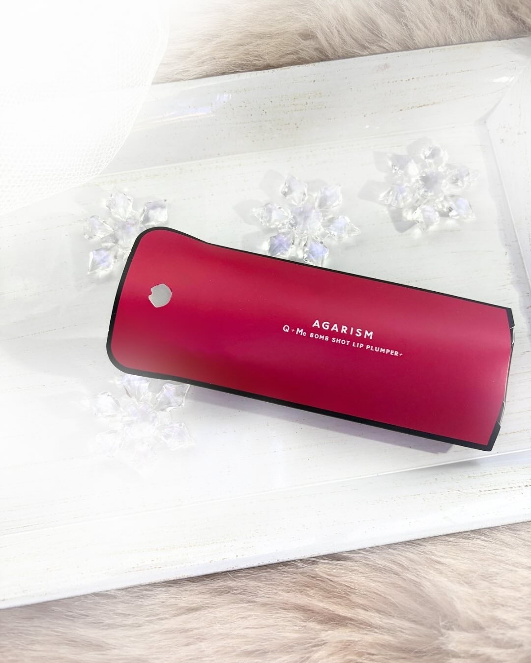 Q+Me ボムショットリッププランパー+/AGARISM/リッププランパーを使ったクチコミ(4枚目)