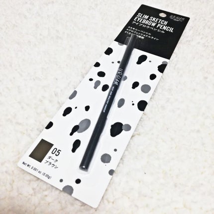 スリムスケッチアイブロウペンシル/U R GLAM/アイブロウペンシルを使ったクチコミ(2枚目)