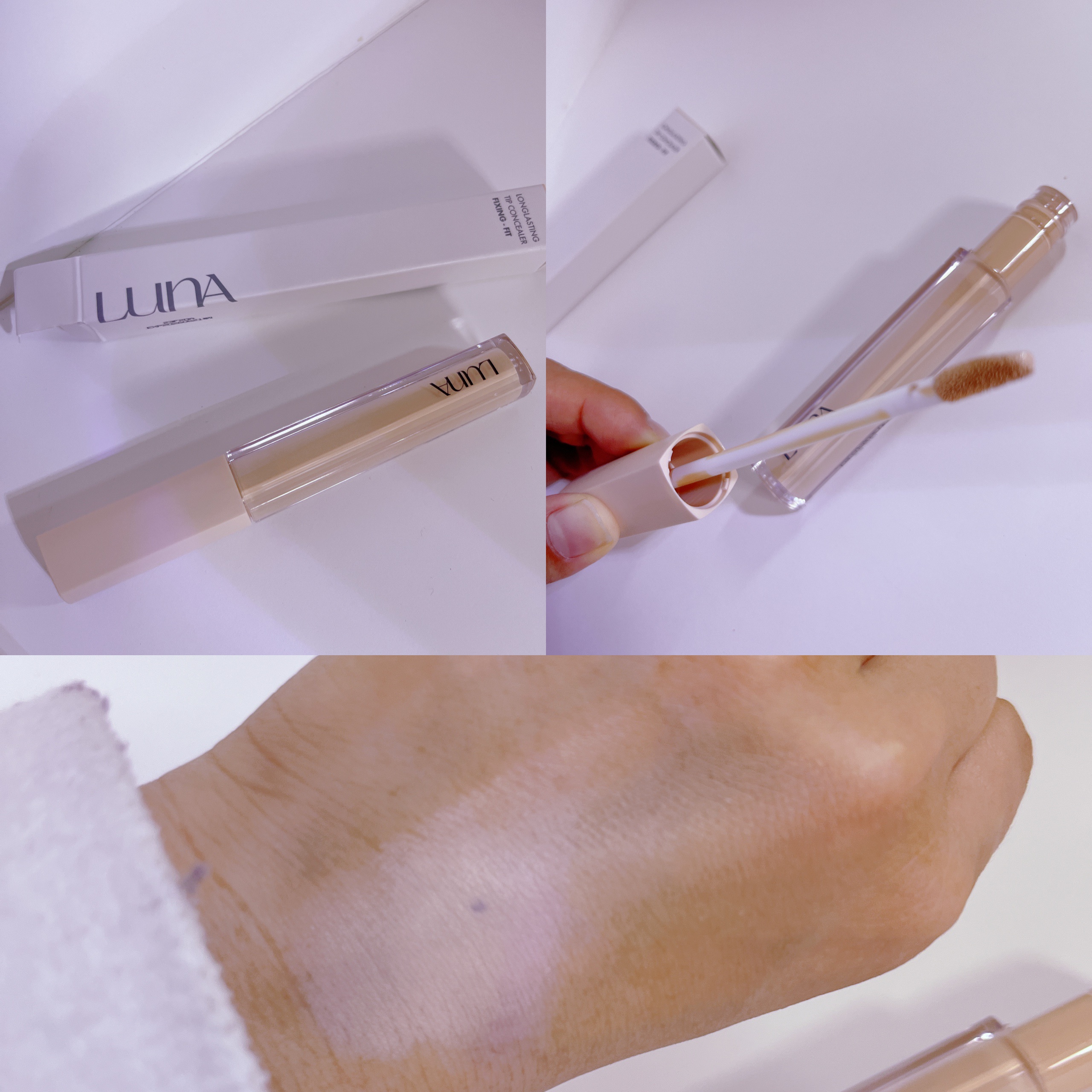 ロングラスティングチップコンシーラー/LUNA/リキッドコンシーラーを使ったクチコミ（2枚目）