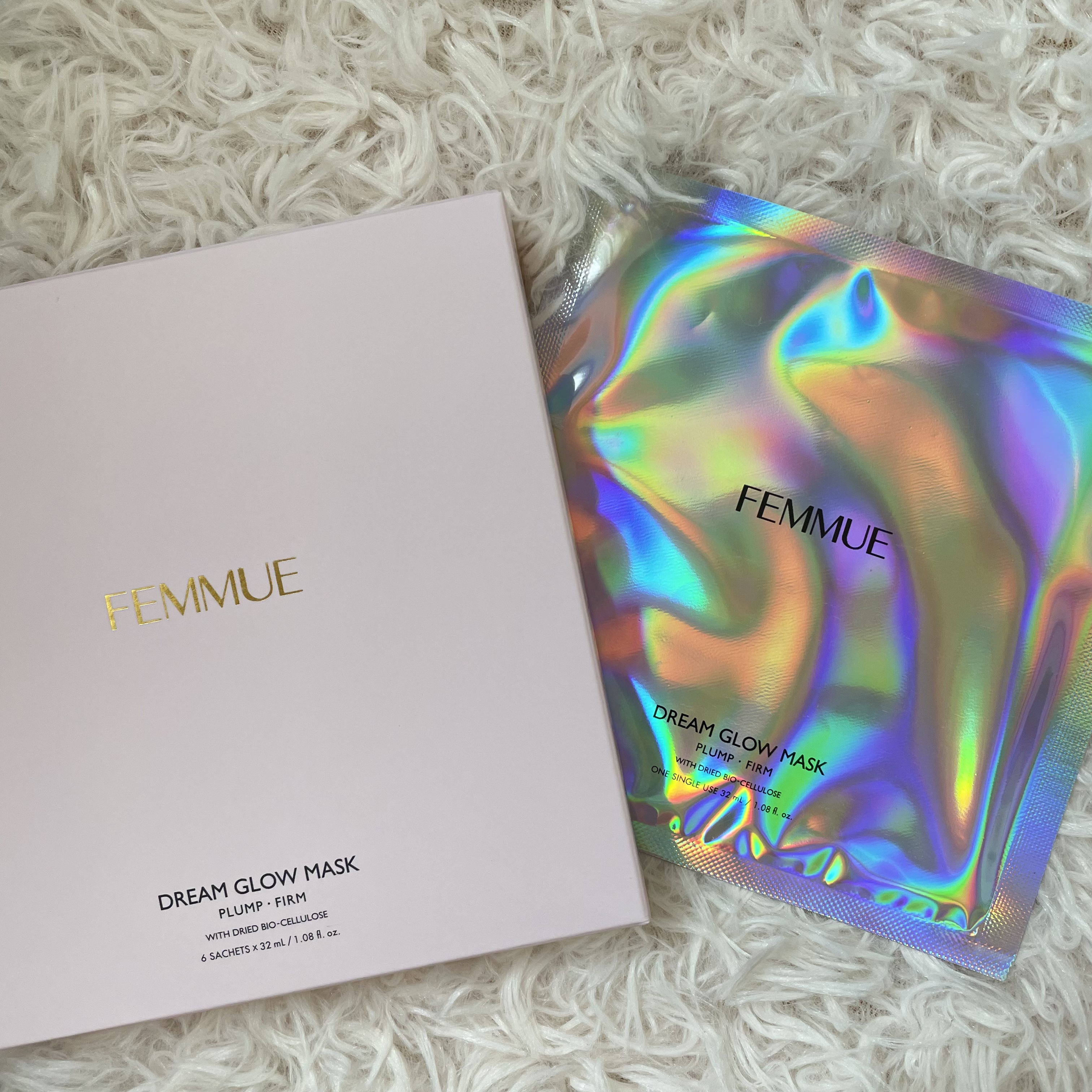 ドリームグロウマスク PF(ハリ・ツヤ)/FEMMUE/シートマスク・パックを使ったクチコミ（2枚目）