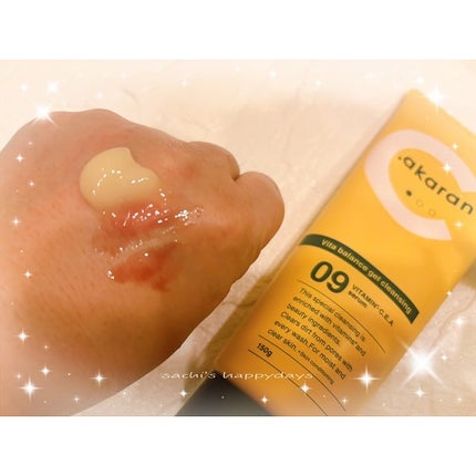 ビタバランスジェルクレンジング/.akaran/クレンジングジェルを使ったクチコミ(3枚目)