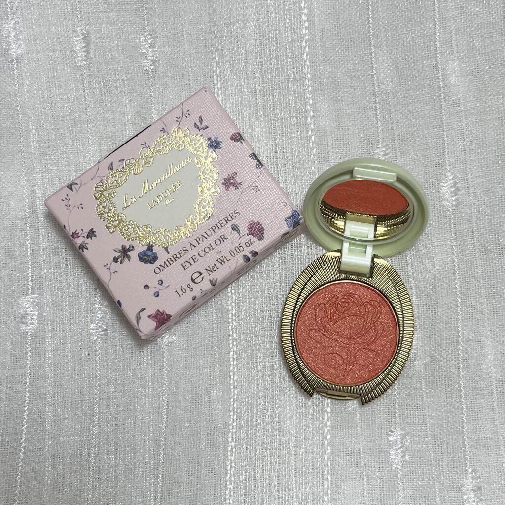 アイカラー 04/レ・メルヴェイユーズ ラデュレ/単色アイシャドウを使ったクチコミ（2枚目）