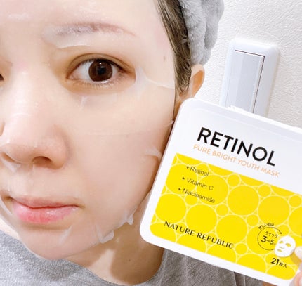 キューブマスク レチノール/ネイチャーリパブリック/シートマスク・パックを使ったクチコミ(6枚目)