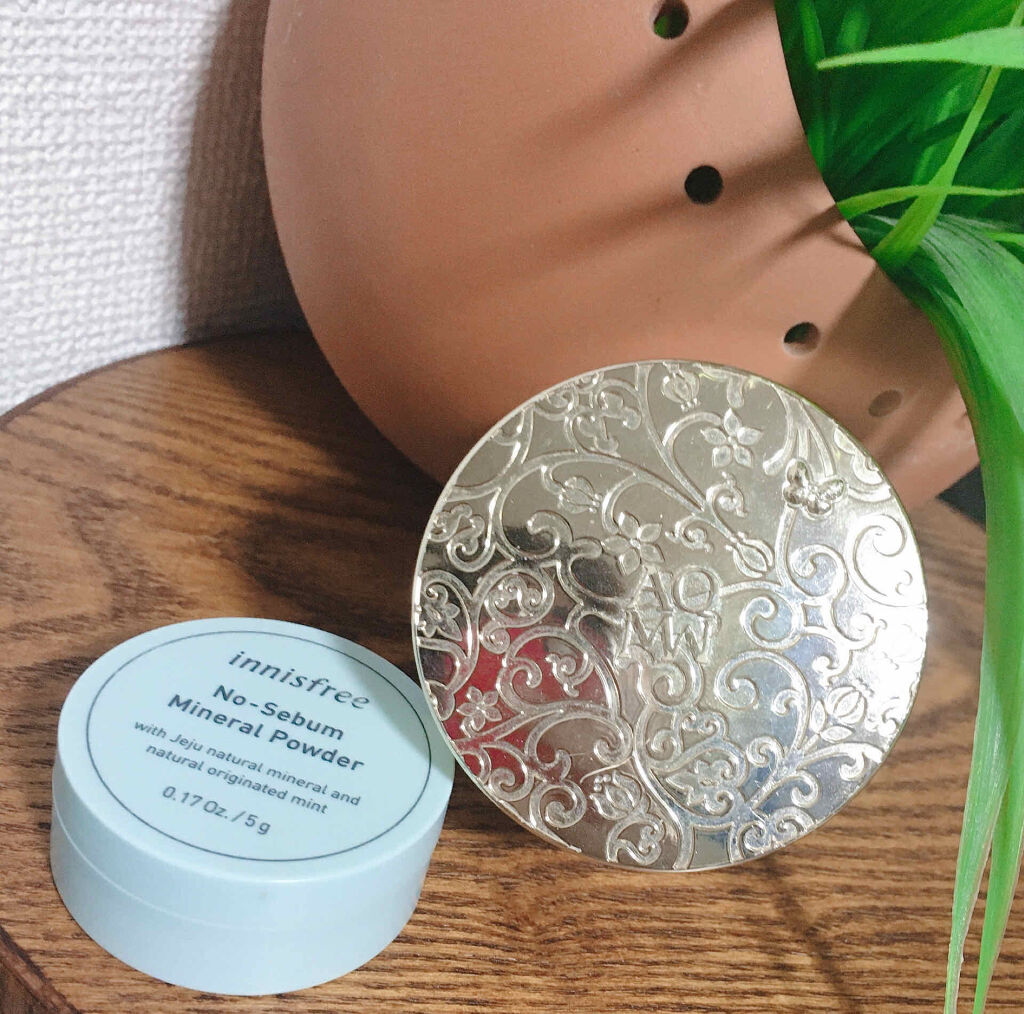 ノーセバム ミネラルパウダー/innisfree/ルースパウダーを使ったクチコミ（2枚目）