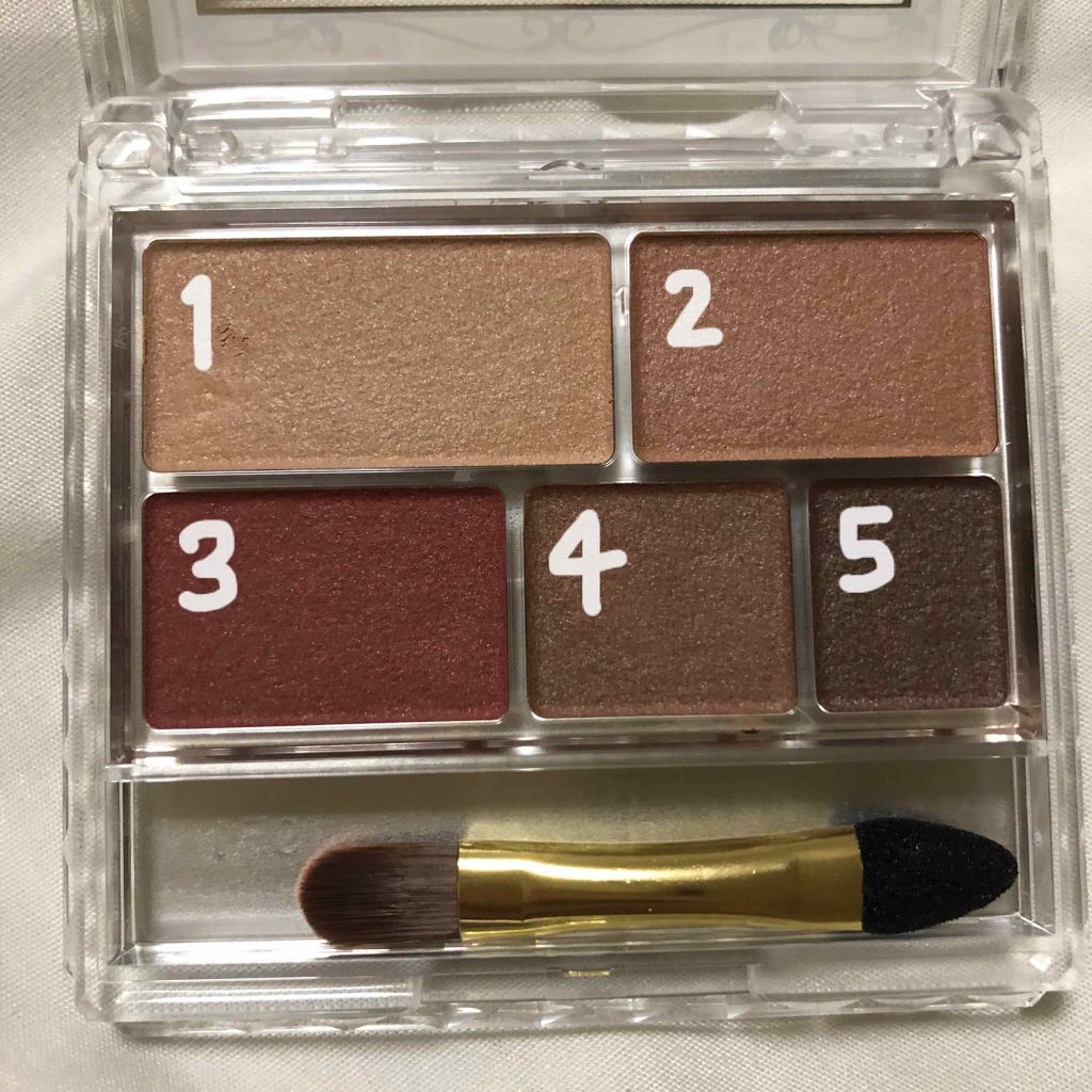 パーフェクトマルチアイズ/キャンメイク/アイシャドウパレットを使ったクチコミ（2枚目）