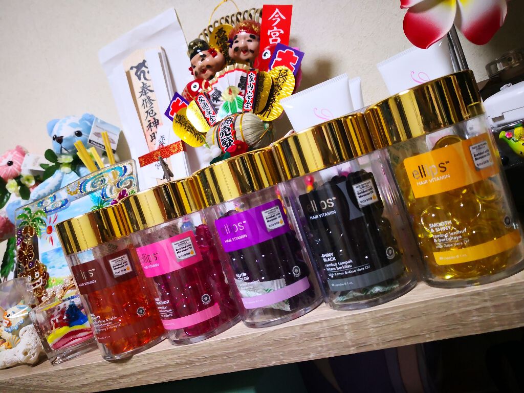 ヘアーオイル【トリートメント】/ellips/ヘアオイルを使ったクチコミ(1枚目)