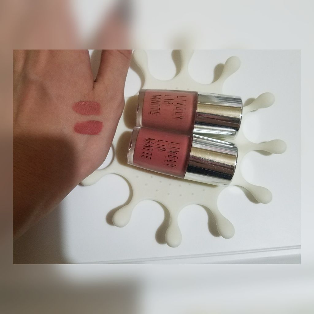 ライブリーリップマット/EGLIPS/口紅を使ったクチコミ(2枚目)