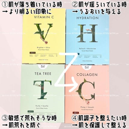 フェイスマスクスキンケア/Rael/シートマスク・パックを使ったクチコミ(2枚目)