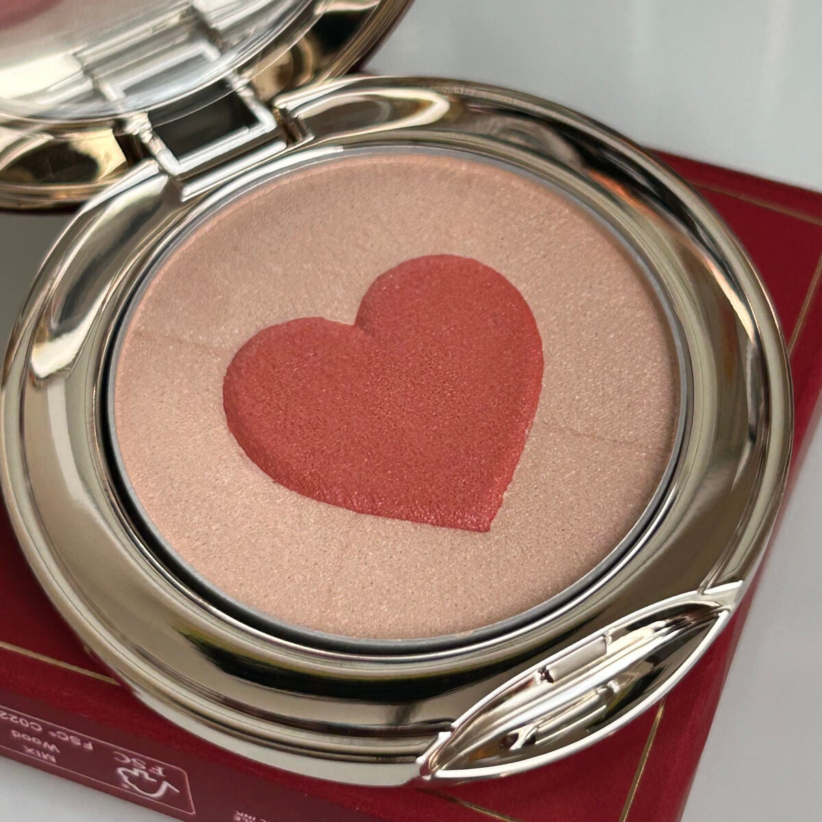 ブラッシング ハート/SNIDEL BEAUTY/パウダーチークを使ったクチコミ(2枚目)