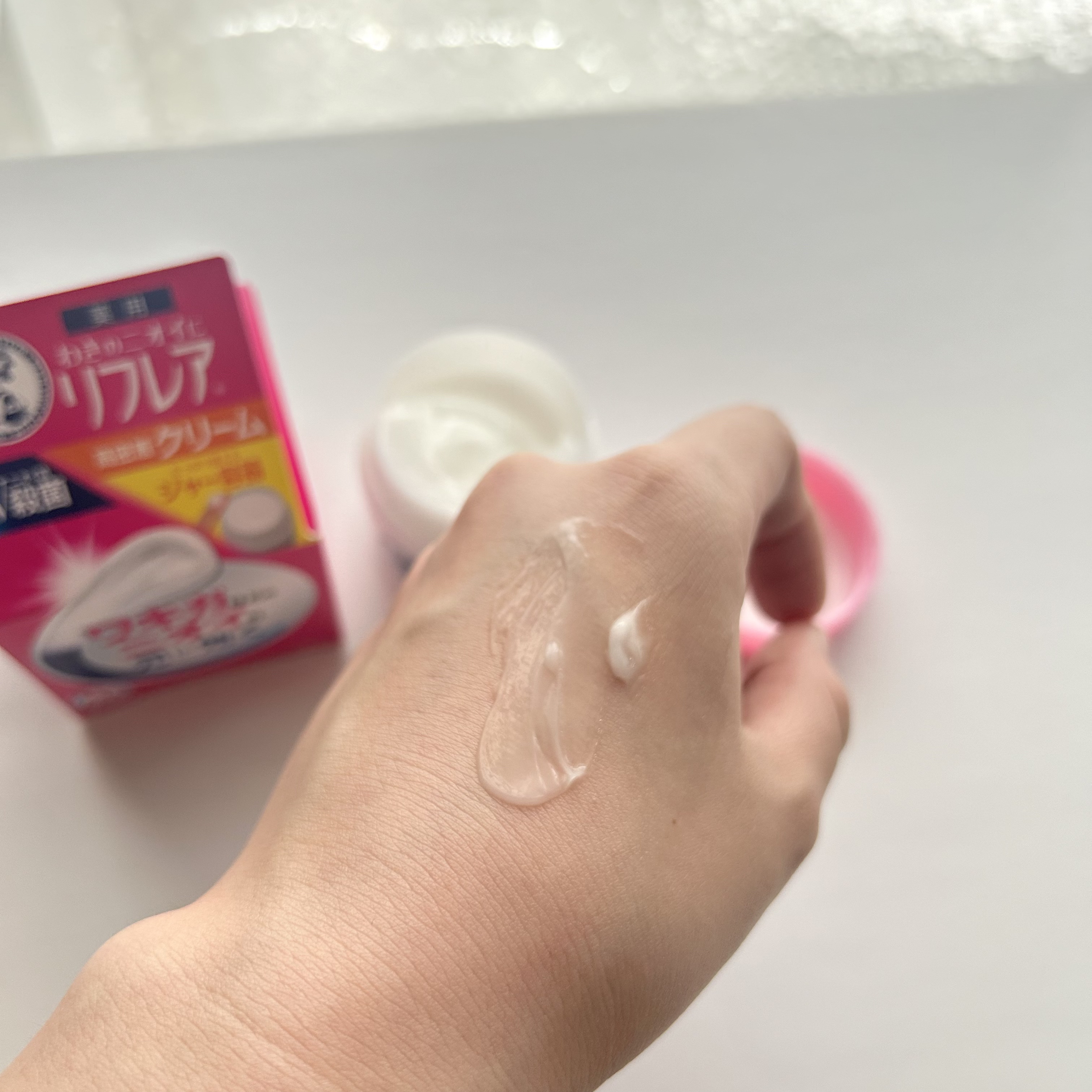 メンソレータム リフレア デオドラントクリーム/リフレア/デオドラント・制汗剤を使ったクチコミ（1枚目）