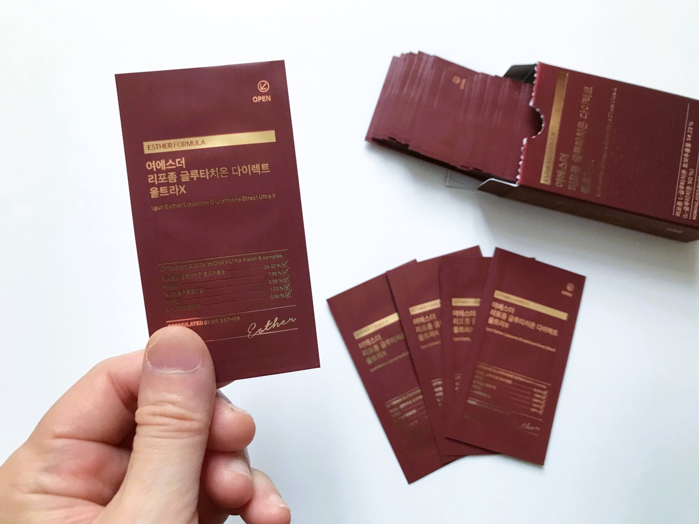 ヨエスターGLTダイレクトウルトラX/ESTHER FORMULA/美容サプリメントを使ったクチコミ(2枚目)